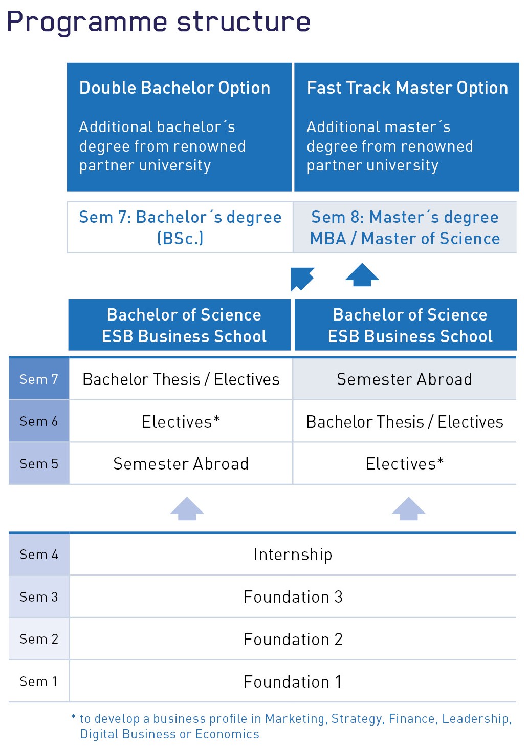 Degree course of BSc International Business