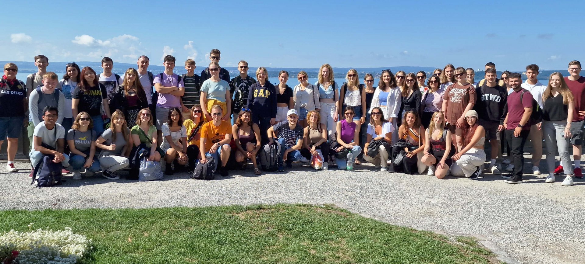 International Exchange Students an der ESB Business School auf Exkursion am Bodensee