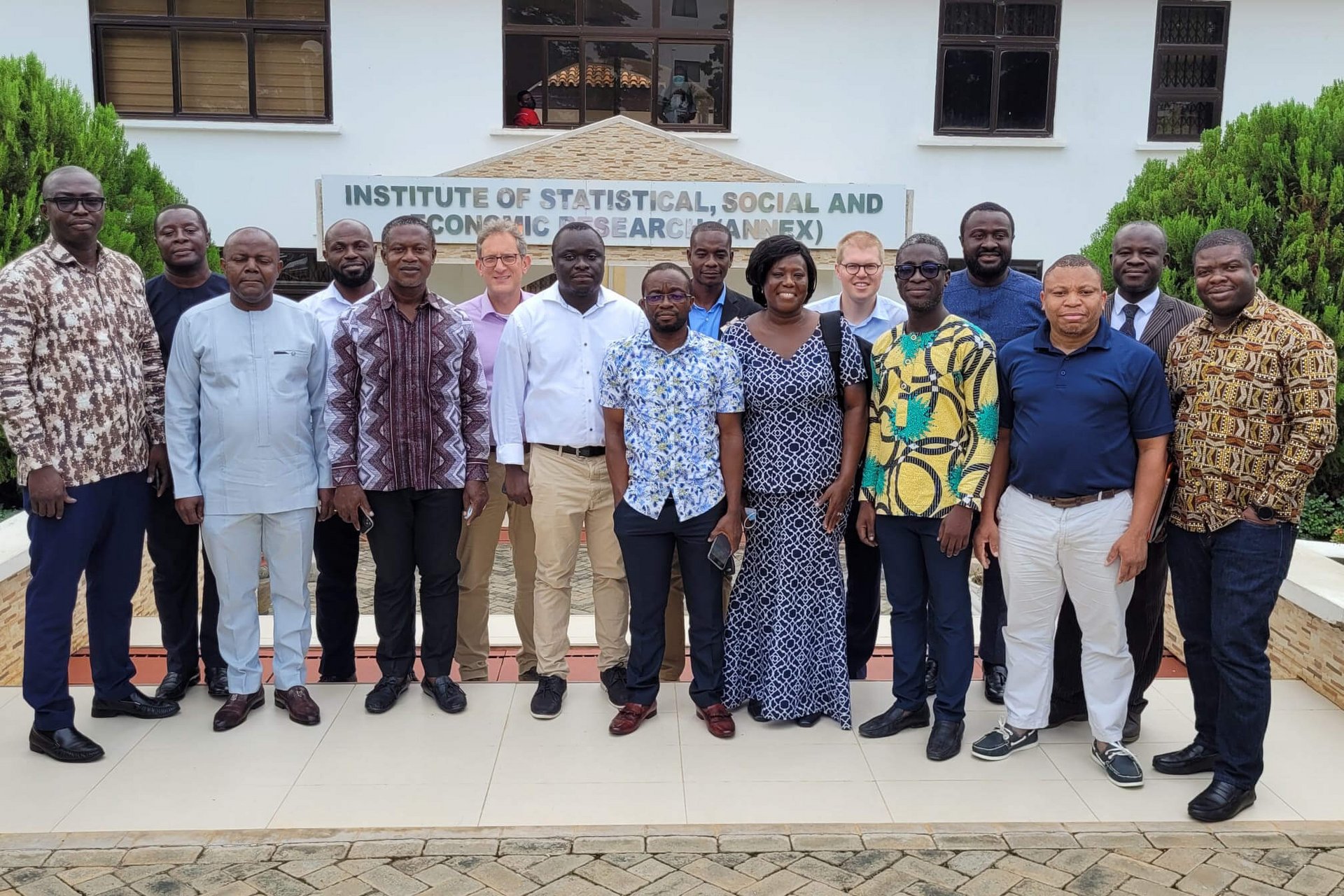 The ESB Business School representatives of the Cluster for Economic Research on Africa (CWA) project